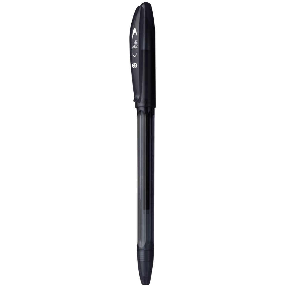 Długopis olejowy Tetis - czarny (KD705-VV)